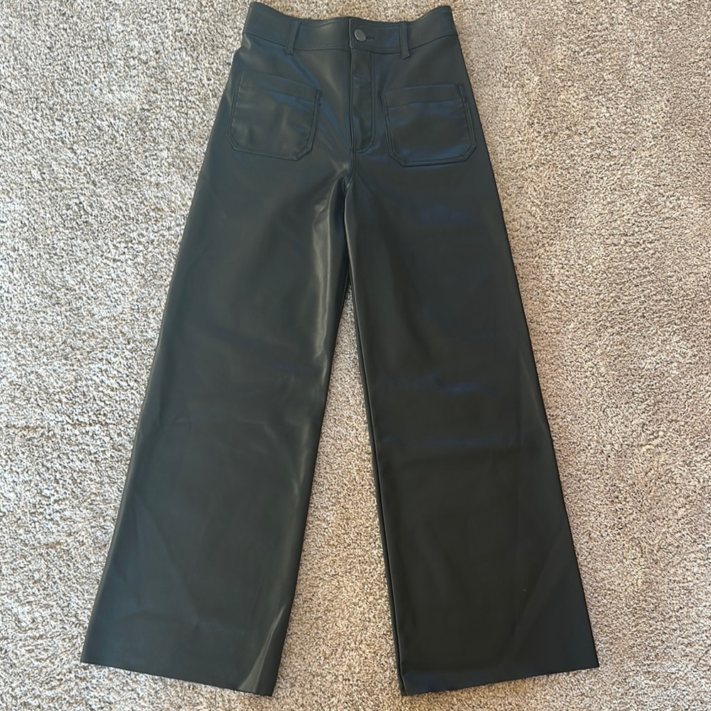 Zara Black Wide Leg Pants